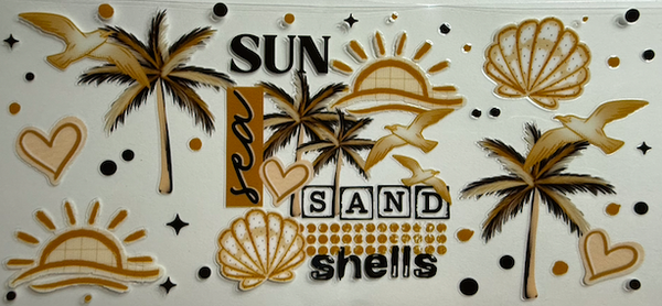 Sun, Sea, Sand, and Shells