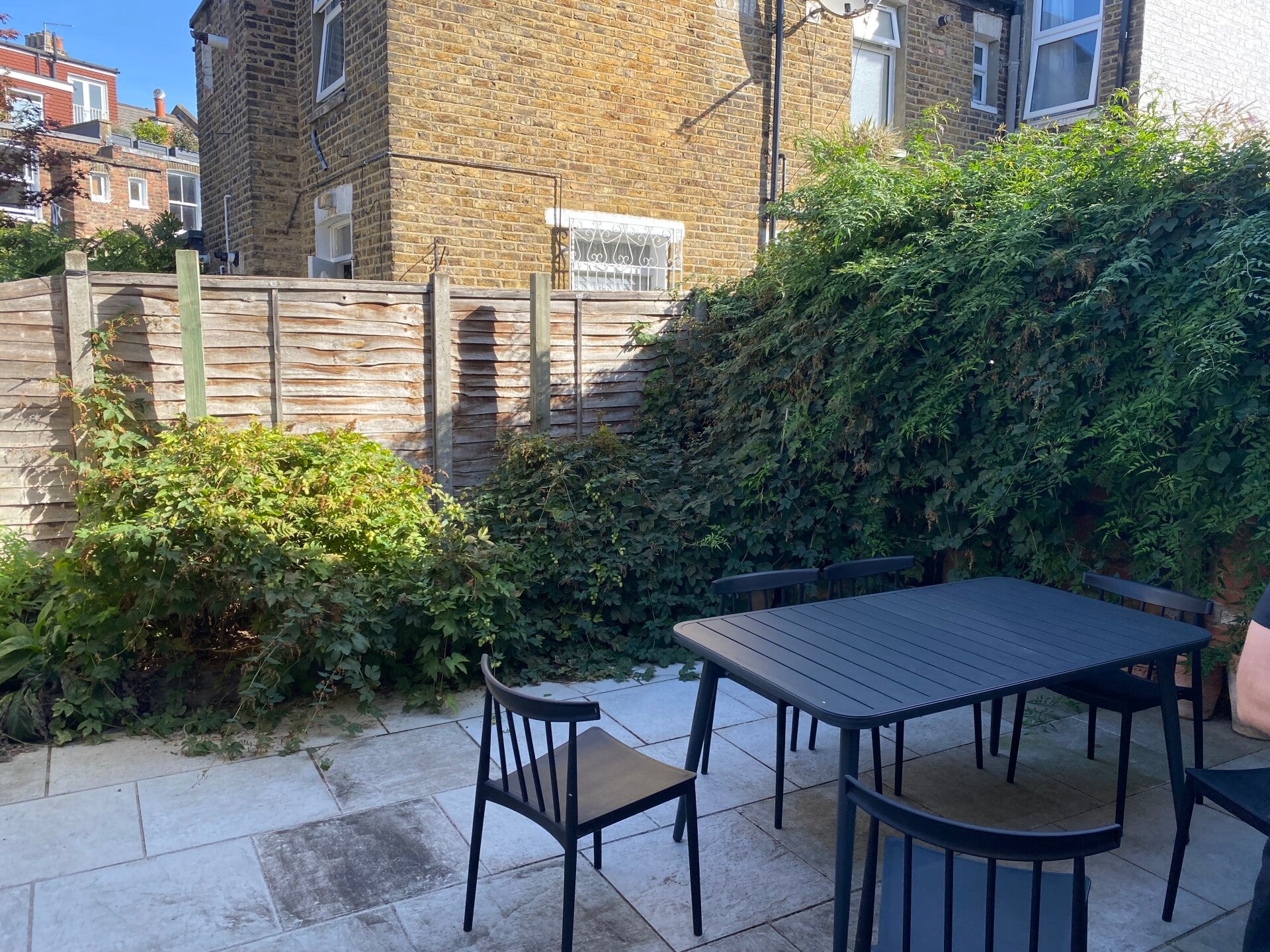BEFORE GARDEN TIDY UP LONDON NW10