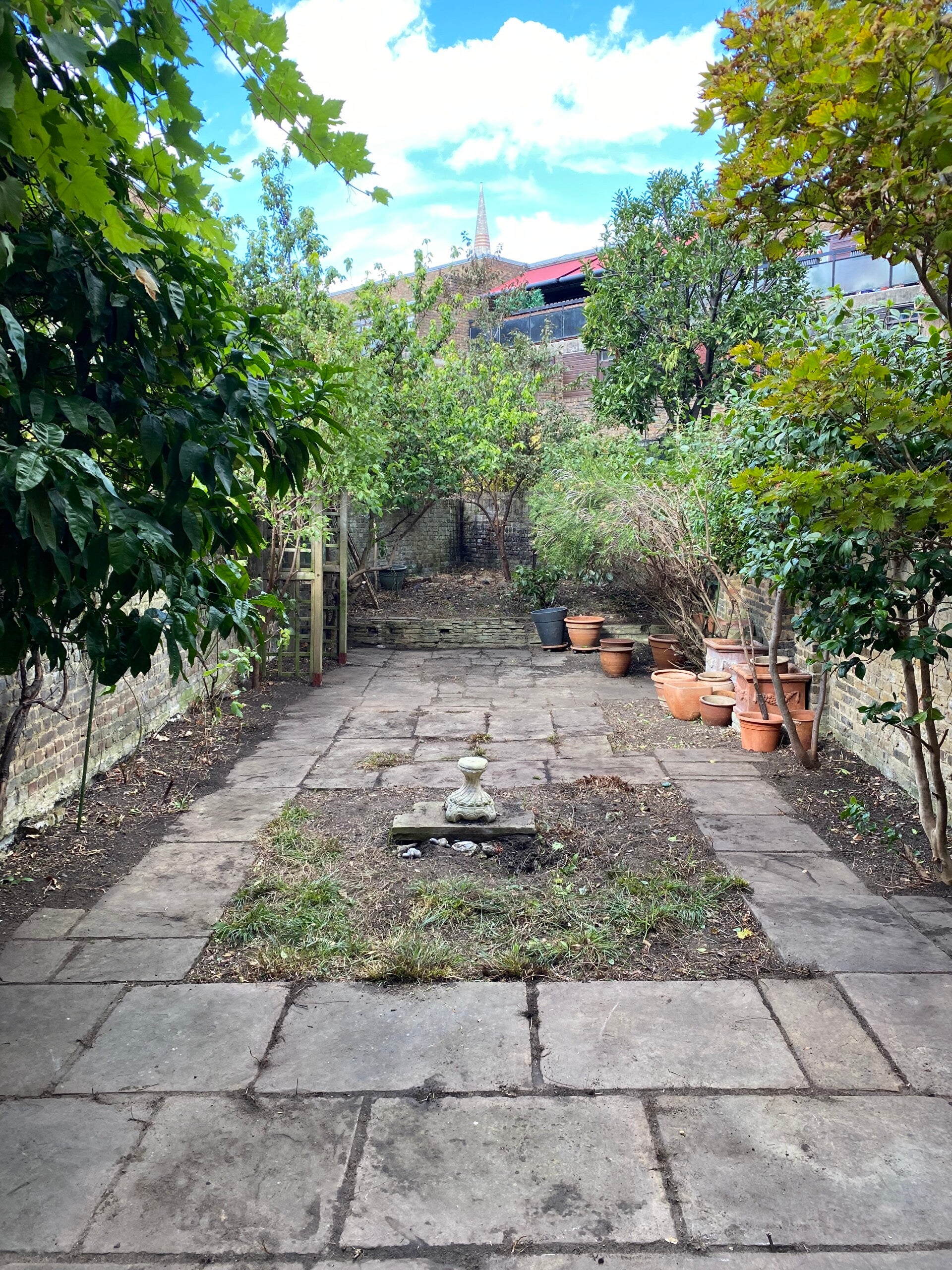after garden tidy up in west london
