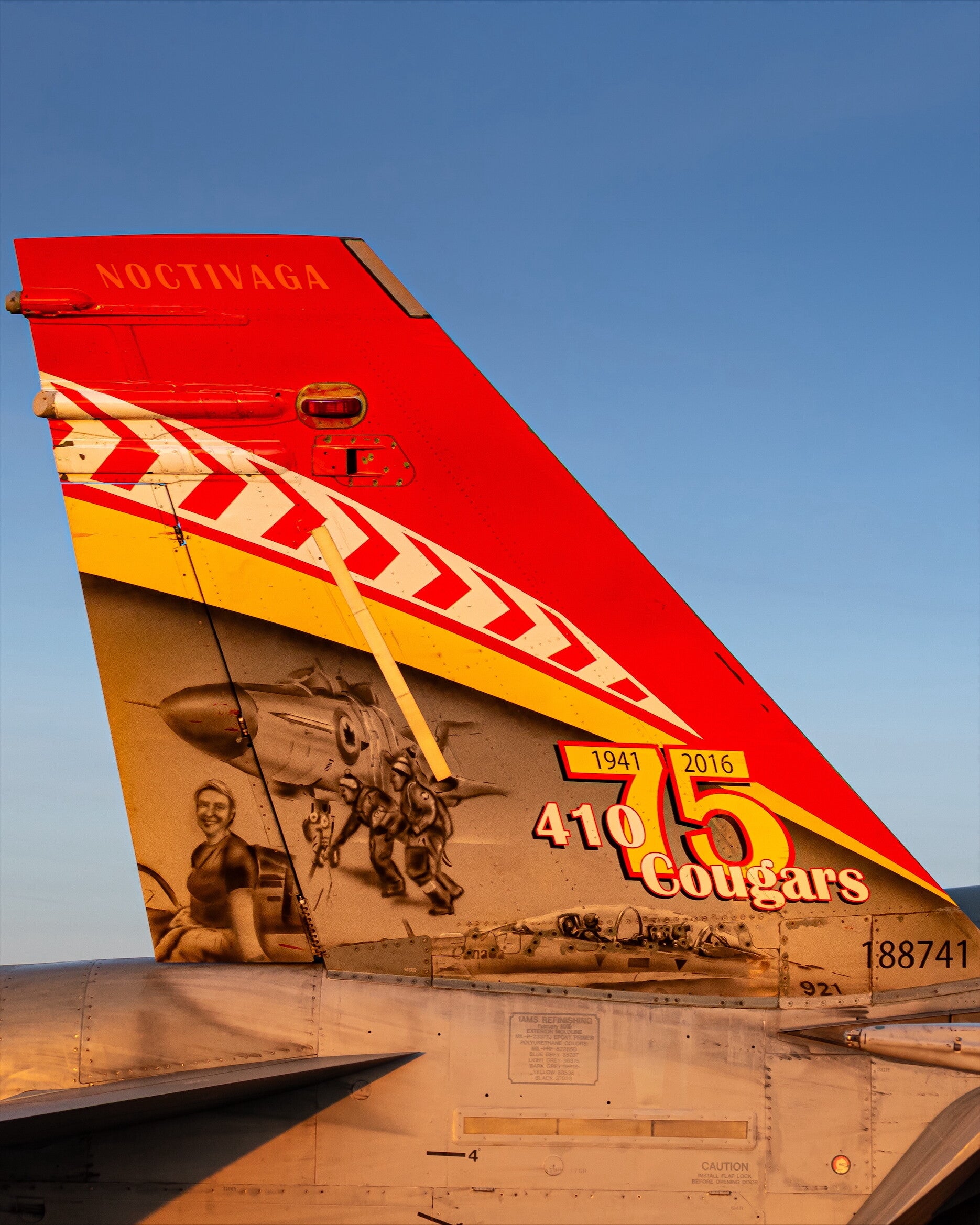 75th Anniversary 410 Cougars Special Livery