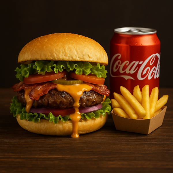 PORTLAND BURGER MENU (150gram 100% IRISH BEEF)