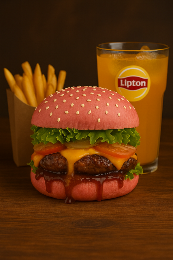 PINKPANTHER BURGER MENU (250gram 100% IRISH BEEF)