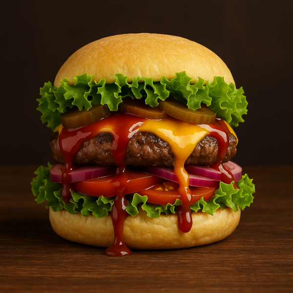 SAY CHEESE BURGER (200gram 100% IRISH BEEF)