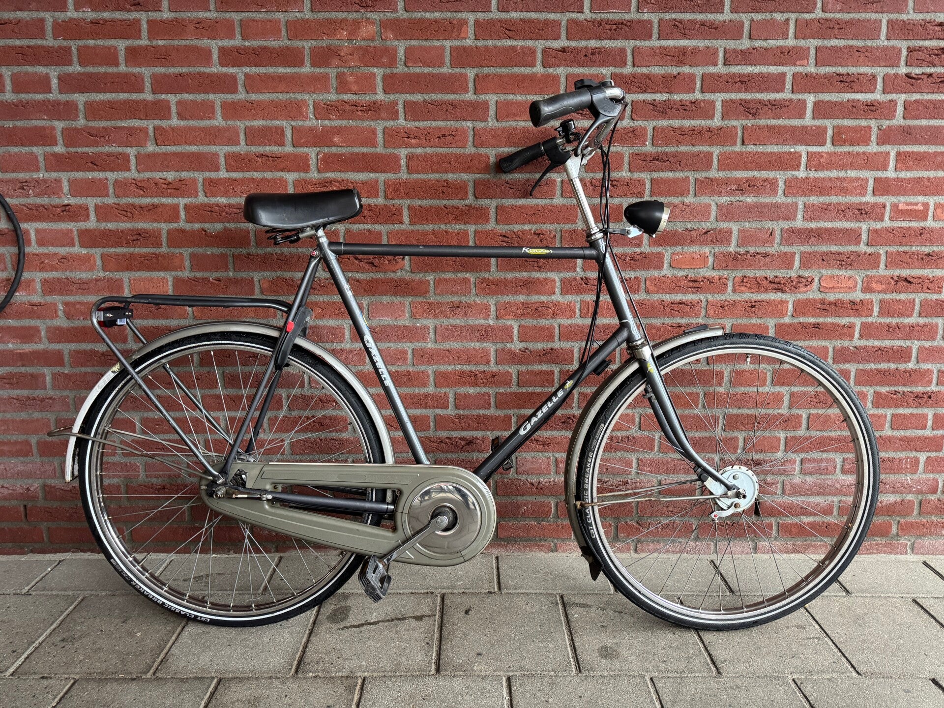 Grote herenfiets met 3 versnellingen en 66cm frame