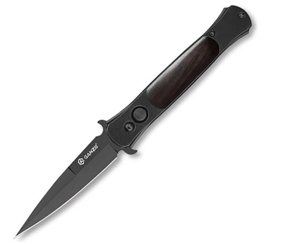 Ganzo G707B - couteau automatique Noir