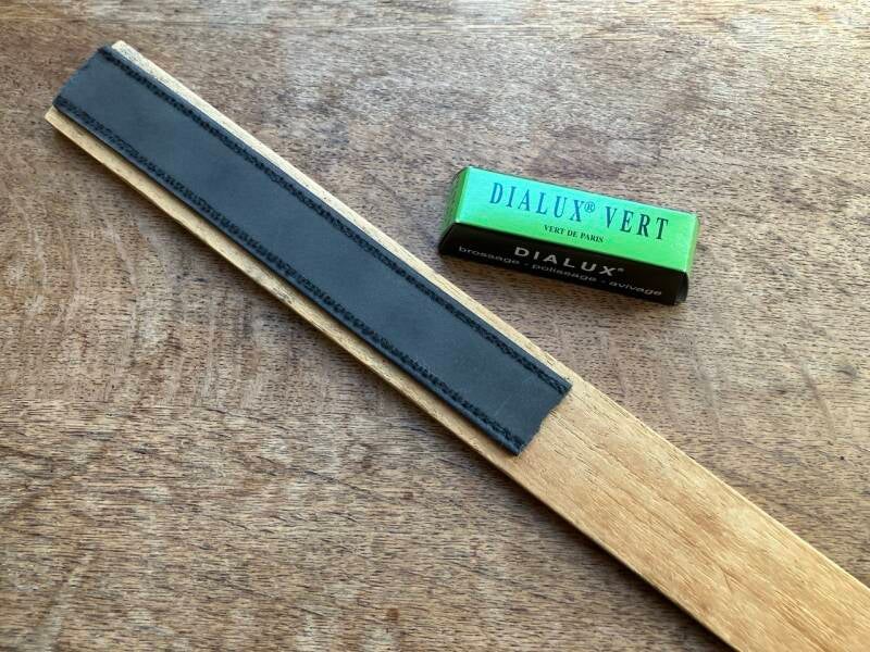 Pâte à polir verte