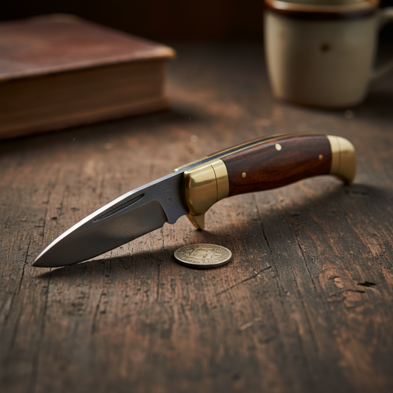 Couteau et superstition de la pièce