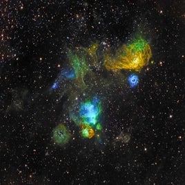 Nebulae Within The LMC