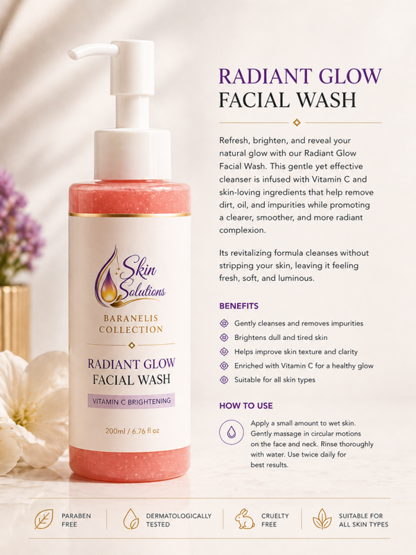 Radiant Glow Facial Wash