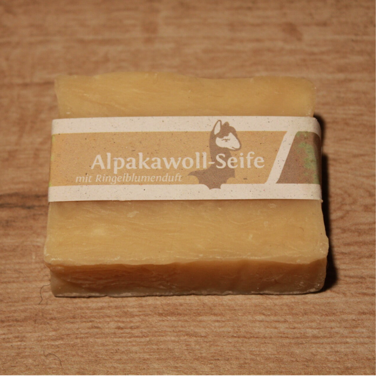 Alpakawoll-Seife "Ringelblume"