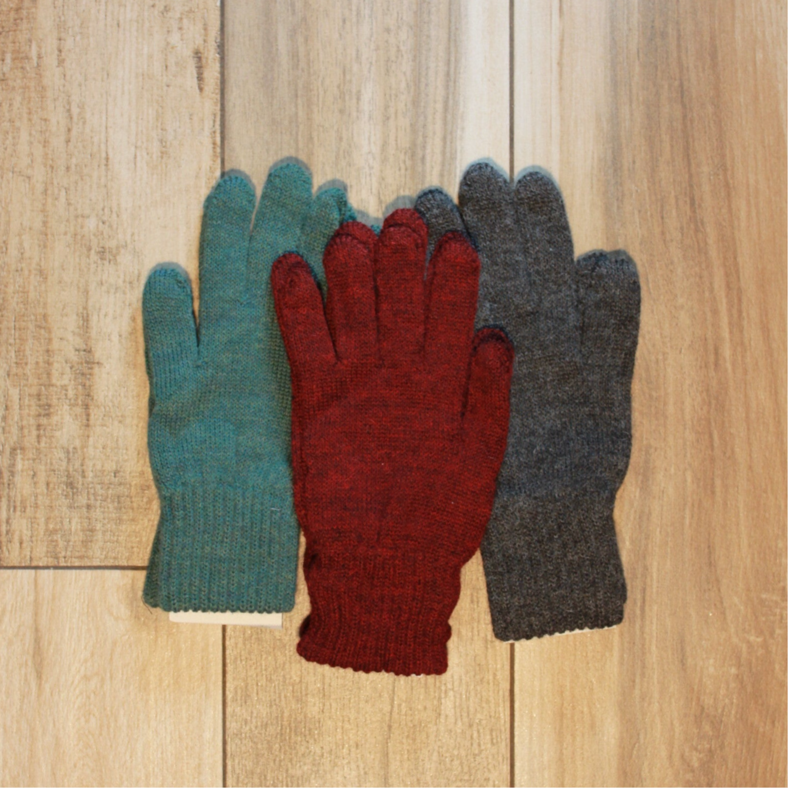 Strick-Fingerhandschuh Alpaka