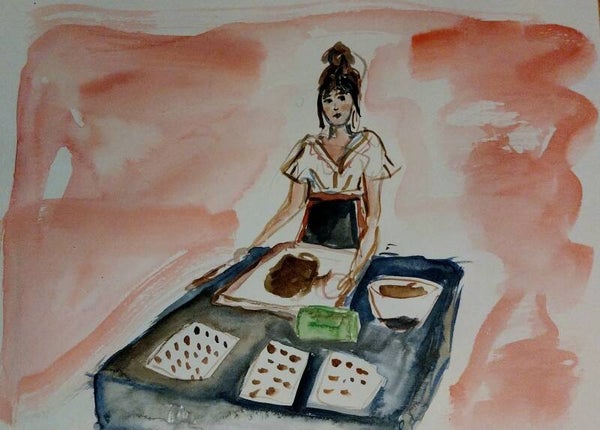 Aquarel #performance avec le chocolat 2025
