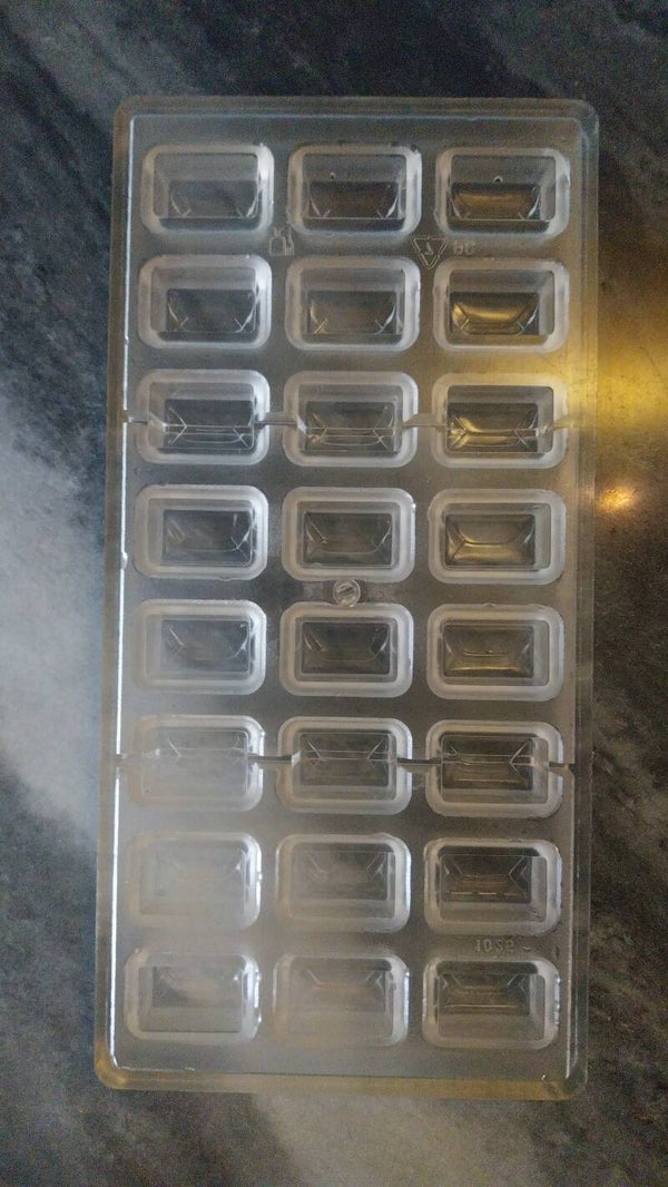 Chocolade mal, polycarbonaat