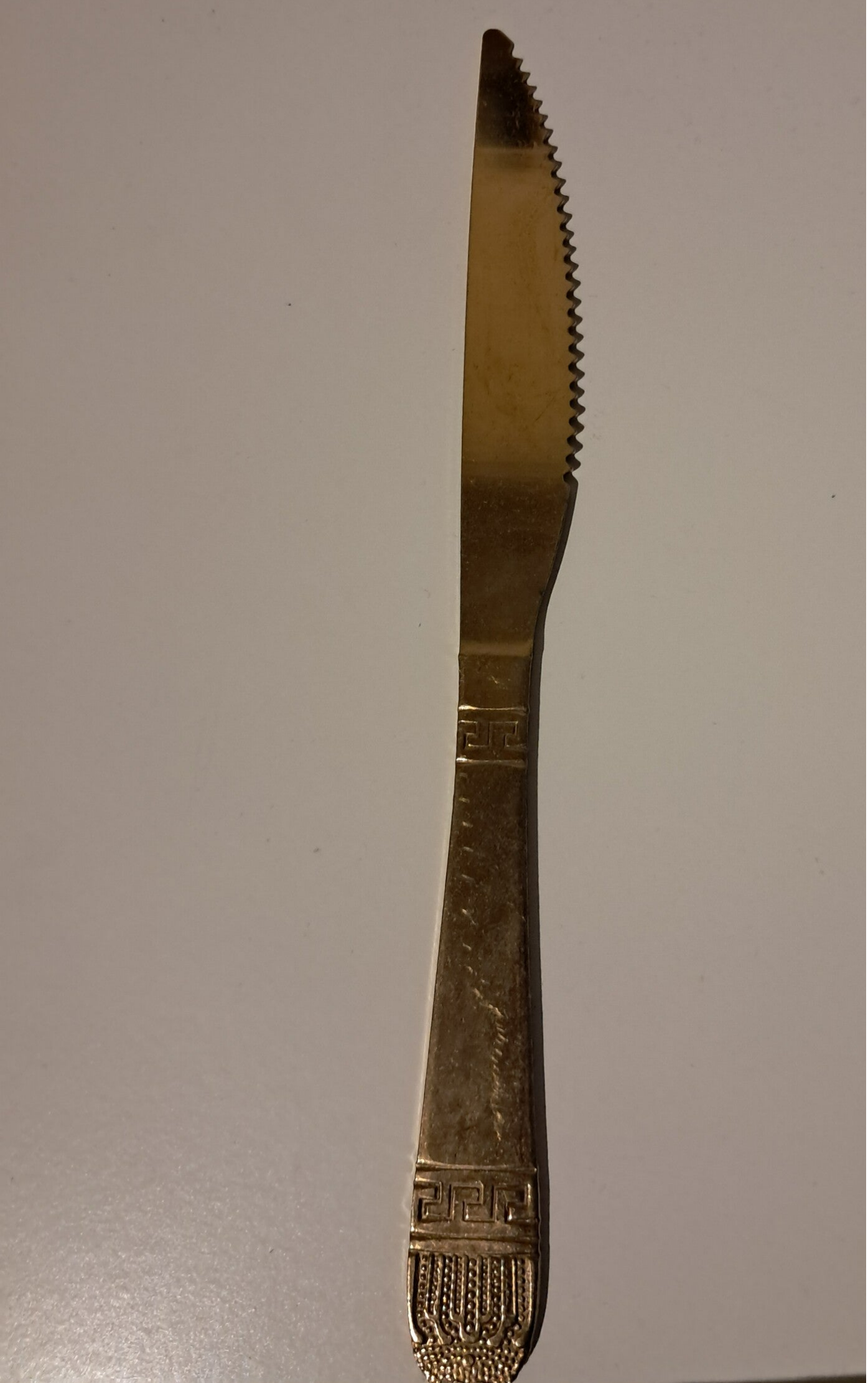 Couteau en or