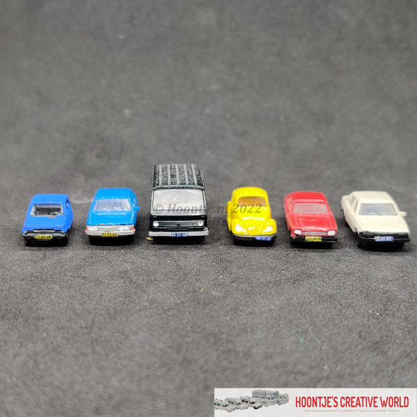 Decalset 1:87 - Kentekenplaten tijdperk IV