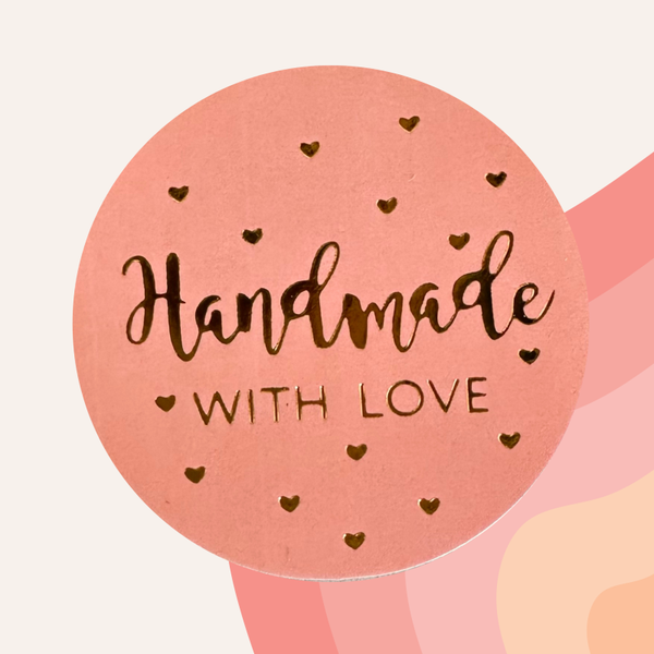 Sticker Handmade with love