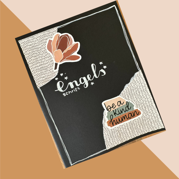 Schrift Flower + quote