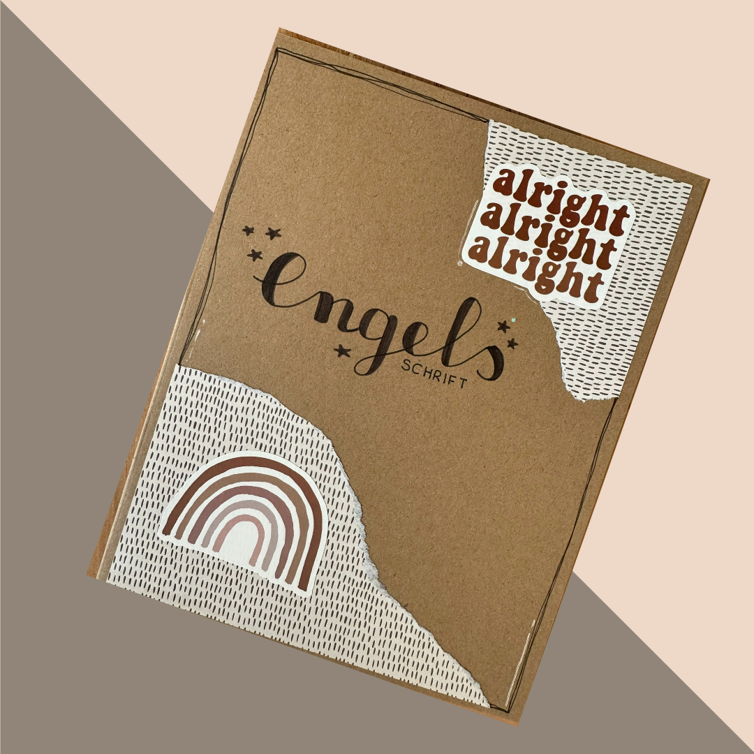 Schrift Rainbow + quote