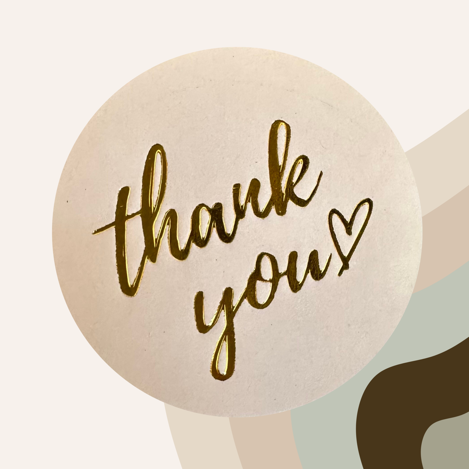 Sticker Thank you