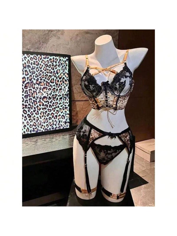 Cheetah Lingerie Set