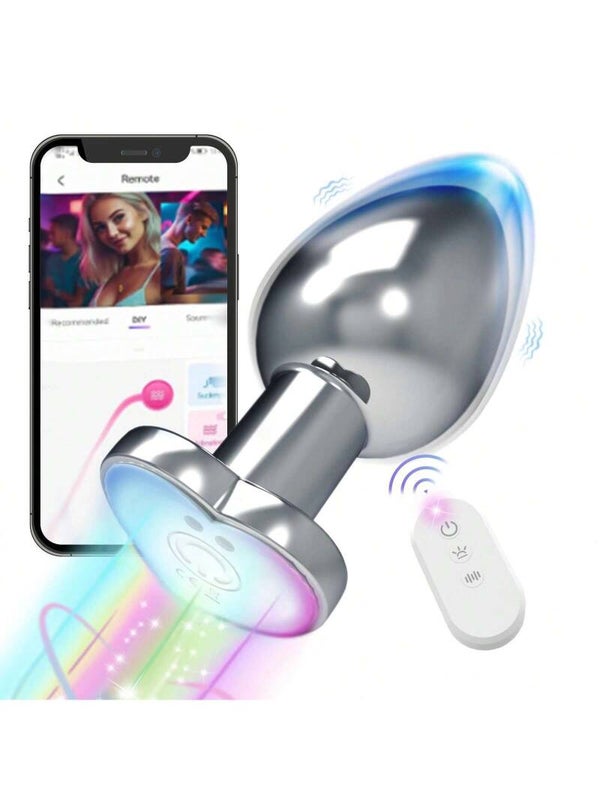 Led Heart Anal Plug
