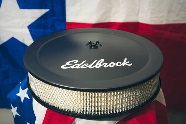 Edelbrock ilmanpuhdistin kotelo 14" musta