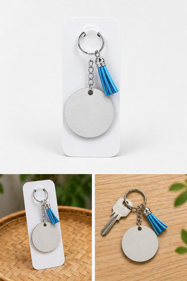 Porte clés avec frange personnalisable