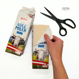 Überraschungs - Stift zum Schulanfang, Schulstart, Schulbeginn, Einschulung, schnelle und einfache Bastelidee, Geschenksidee für Kinder Schulkind, Christlko, Christine Kohl, Stift, Buntstift basteln, DIY, Tetrapack, Upcycling, nachhaltig, erster Schultag