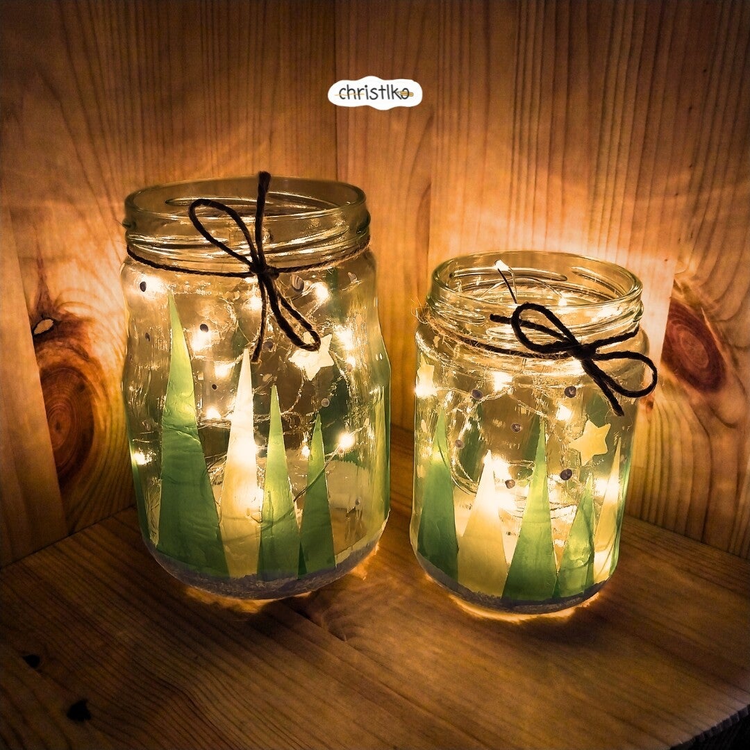 basteln weihnachten kinder, upcycling, christlko, christine kohl