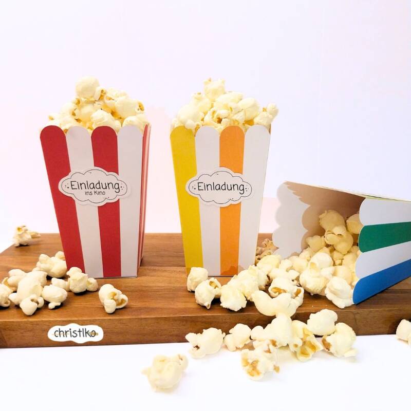 Kinoeinladung Kino Einladung popcorn popkorn popcornbecher geburtstag kindergeburtstag kinoabend fernsehabend kinder geburtstagseinladung kindergeburtstag kindergeburtstagseinladung vorlage download druckdatei pdf christlko bunt freunde cinema birthday