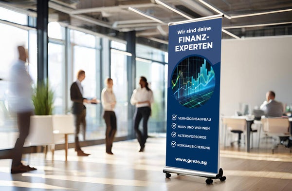 Roll-up - Ein starkes Statement für deine Geschäftsstelle