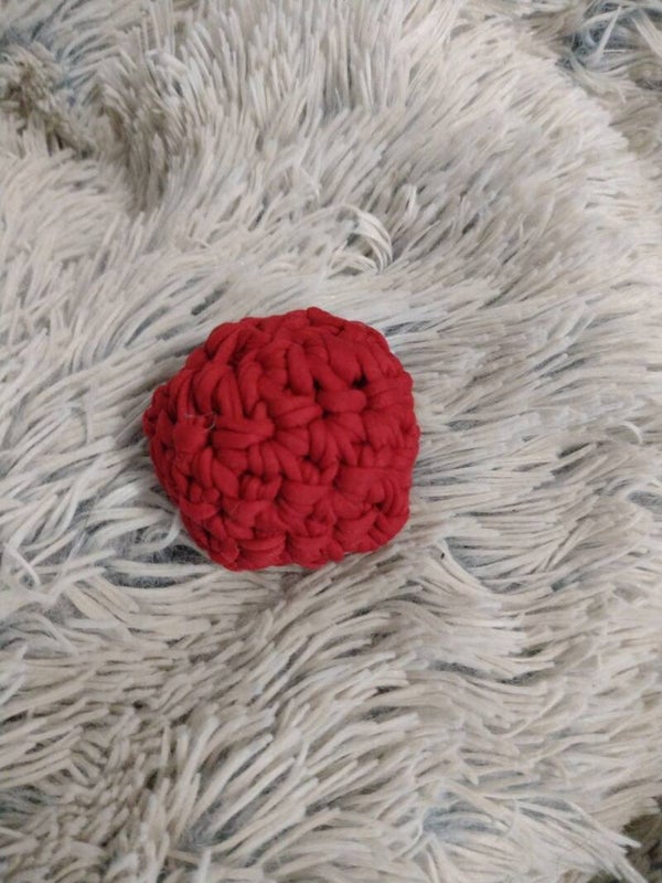 KotaBoltsi punainen 21cm - koirankarva täytteellä