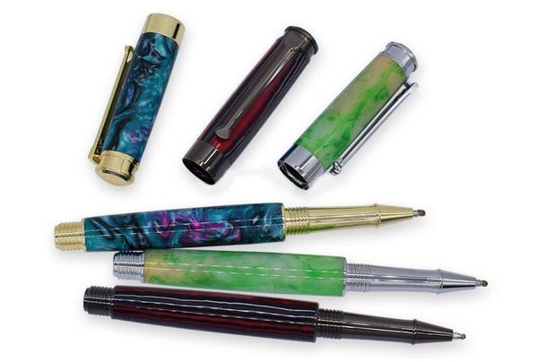 Classic Hurricane rollerball pen kit Chrome