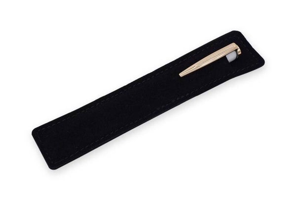 Black fiber pen sleeves 153x34mm