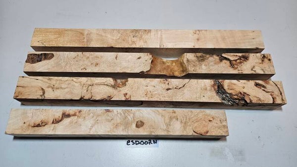Esdoorn met burl 50x50x550/440mm