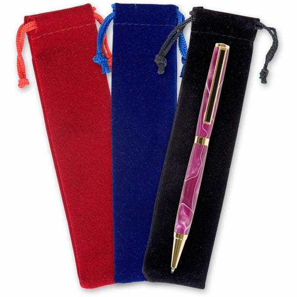 FLUWELEN ETUIS MET TREKKOORD 3 stuks