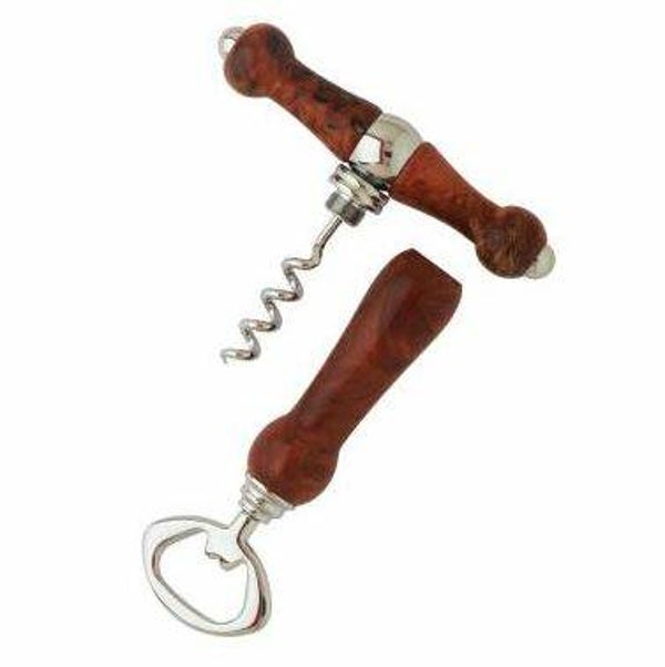 2 in 1  flesopener en kurkentrekker