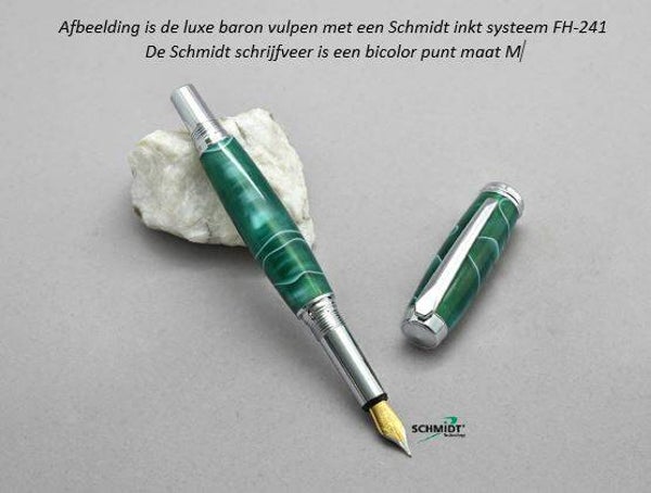 Baron Vulpen kit volledig Chrome Schmidt® vulpenpunt