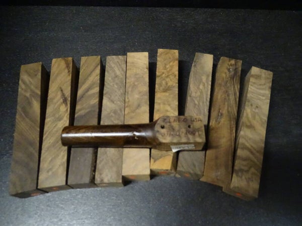 Claro Walnut 25x25x145 mm