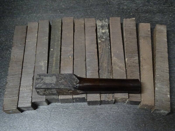 African Blackwood 20x20x160 mm