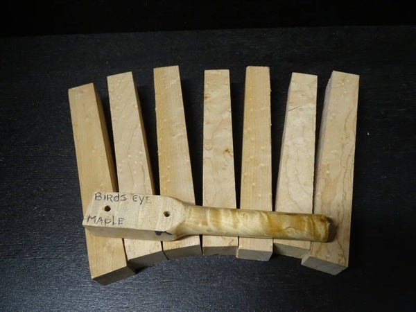 Birdseye Maple 21x21x160 mm