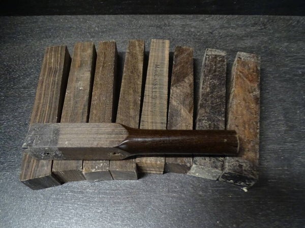 Macassar Ebony 19x19x140 mm