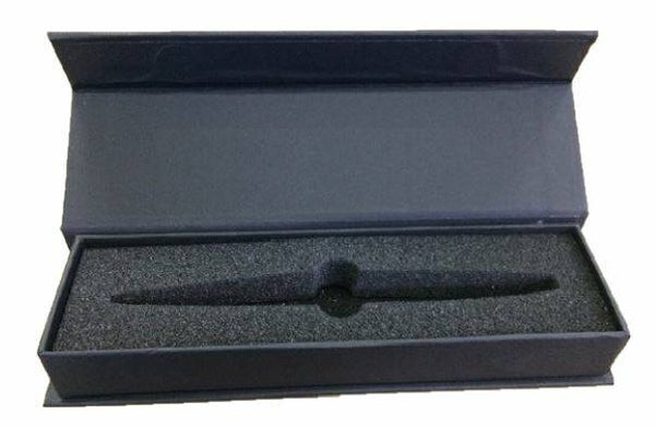 Pen doosje zwart met magneetsluiting zwart