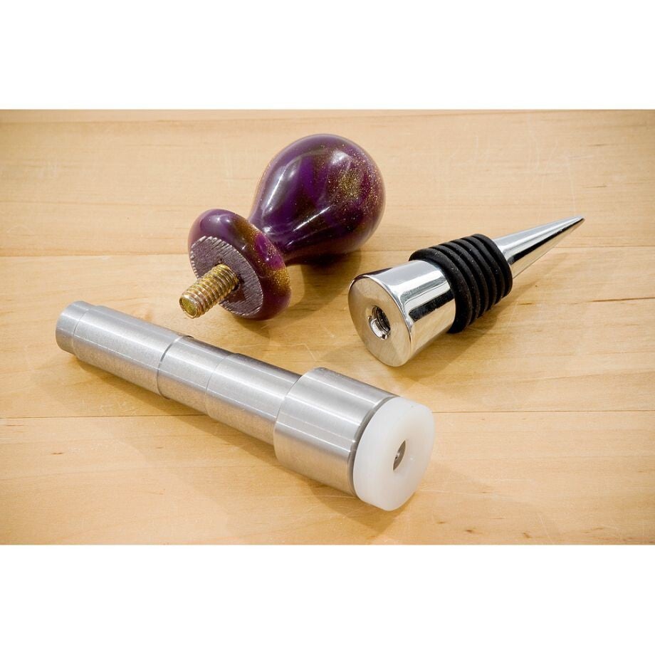 AXMINSTER WOODTURNING BOTTLE STOPPER Opspan Hulpmiddel (M8 DRAAD) MK2