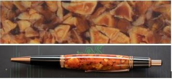 Big Calico Crush Pen Blank 2x2x12,5 cm