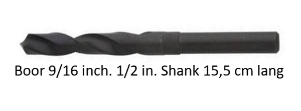 Boor 9/16 inch