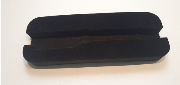 Pen doos vulling ronde hoek met clip sparing  voor grote pen 155x57x12mm