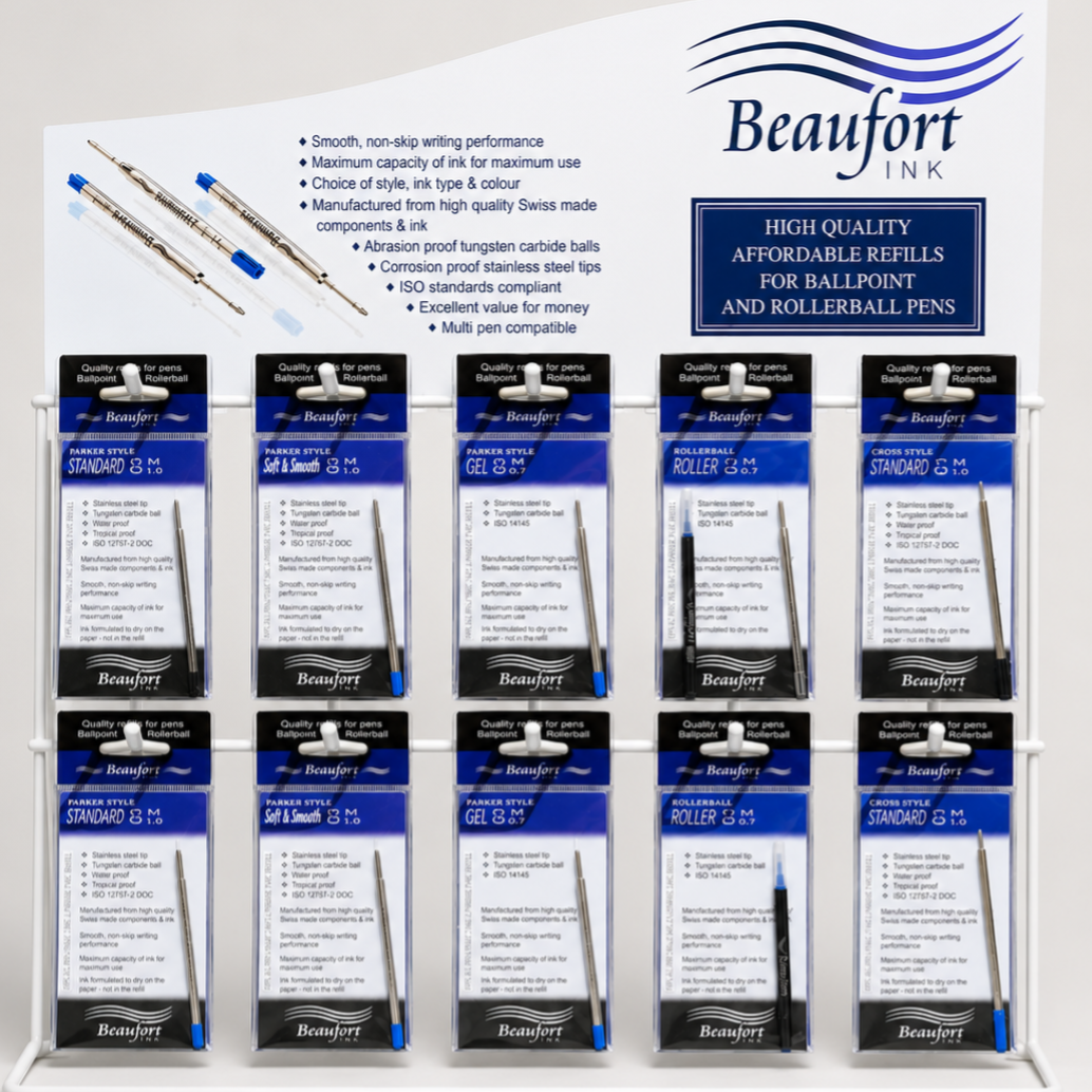 Beaufort Ink balpen en rollerbal refill