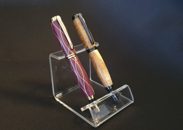 Penstandaard 2 pennen L model