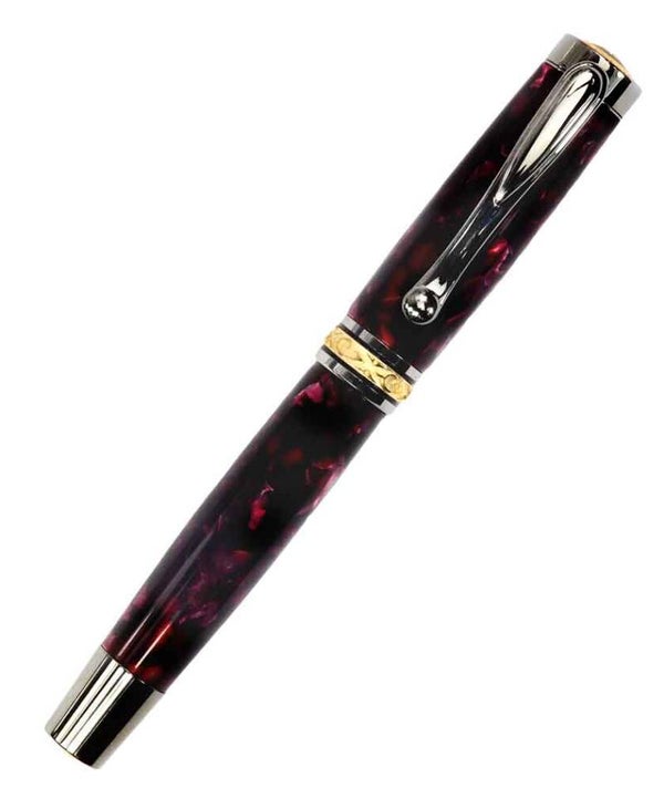 Jr. Monarch Rollerball Pen Kit - Black Ti & Gold (Dayacom)